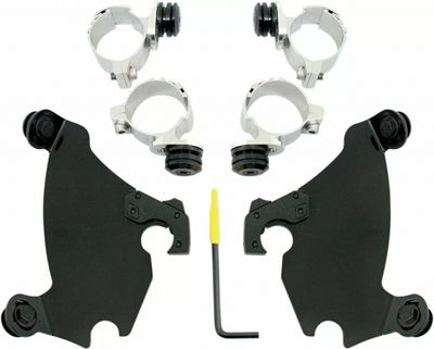 Monteringssats Memphis Shades Gauntlet Trigger-Lock svart H-D 86-22