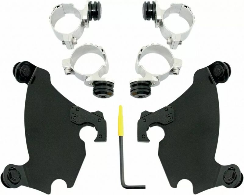 Monteringssats Memphis Shades Gauntlet Trigger-Lock svart H-D 86-22