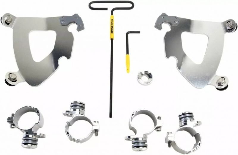 Monteringssats Memphis Shades Gauntlet Trigger-Lock Sportster 11-19 polerad