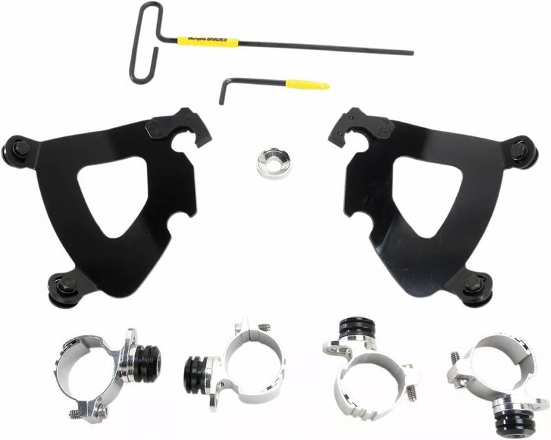 Monteringssats Memphis Shades Gauntlet Trigger-Lock Sportster 11-19 svart