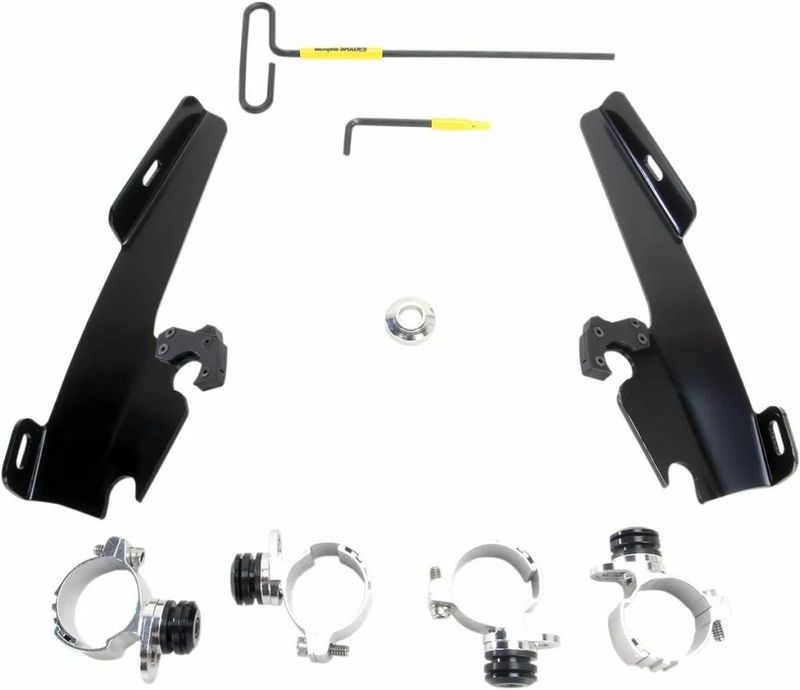 Monteringssats Memphis Shades Trigger-Lock Sportster 86-22 svart