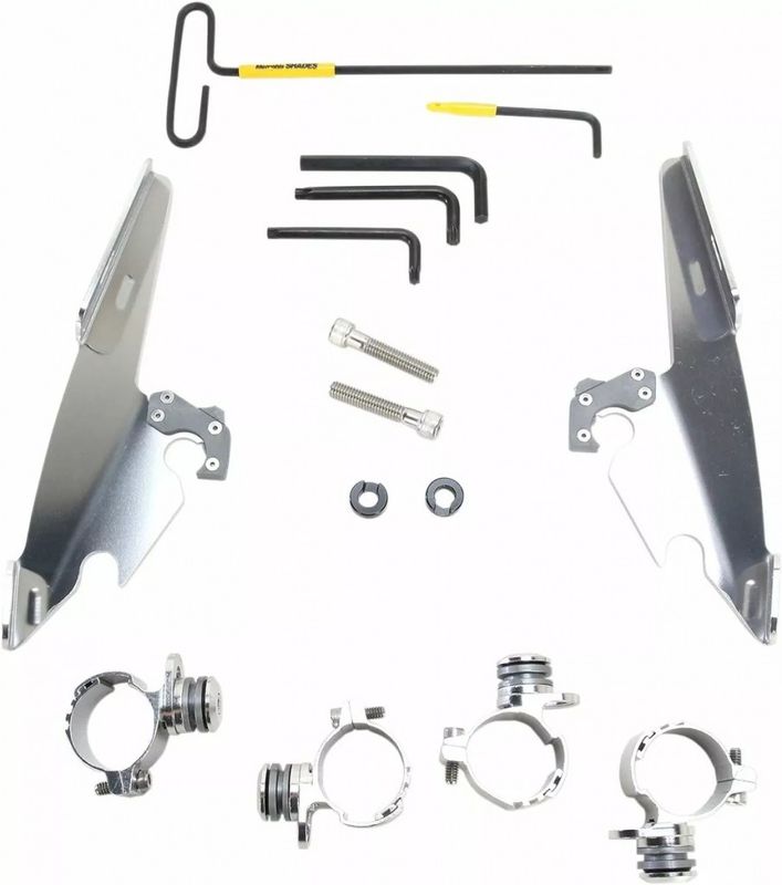 Monteringssats Memphis Shades Trigger-Lock Sportster 10-19 polerad