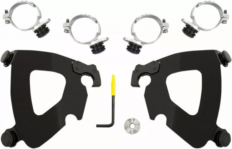 Monteringssats Memphis Shades Gauntlet Trigger-Lock svart Dyna 14-17