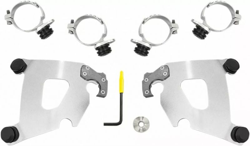 Monteringssats Memphis Shades Trigger-Lock Bullet-kåpa polerad FXDL 14-17