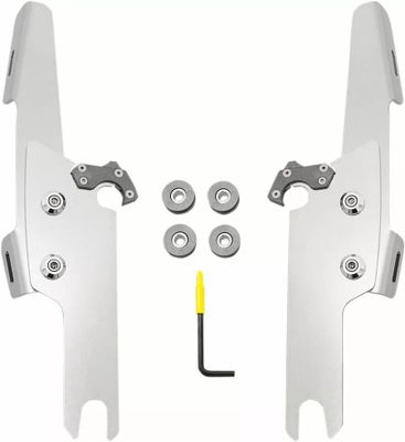 Monteringssats Memphis Shades Fats Trigger-Lock smal polerad Trike 17-19