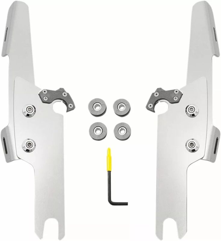 Monteringssats Memphis Shades Fats Trigger-Lock smal polerad Trike 17-19