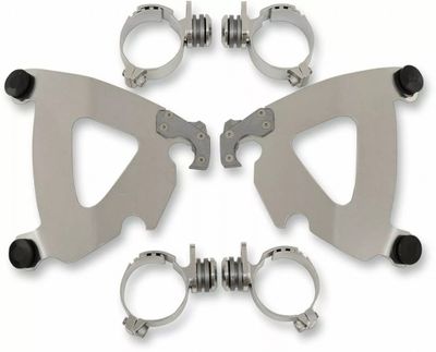 Monteringssats Memphis Shades Warrior Trigger-Lock polerad Dyna 06-17, Softail 13-17