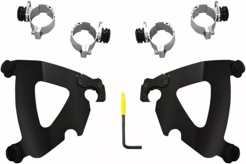Monteringssats Memphis Shades Warrior Trigger-Lock 93 Fxdwg svart