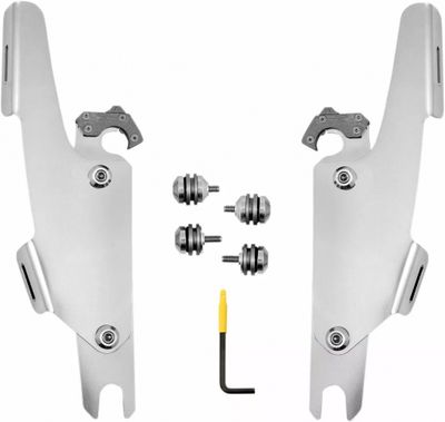Monteringssats Memphis Shades Fats Trigger-Lock Flfb smal Softail 18-24 polerad
