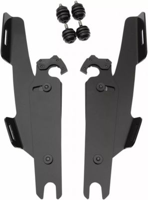 Monteringssats Memphis Shades Fats Trigger-Lock Flfb smal Softail 18-24 svart
