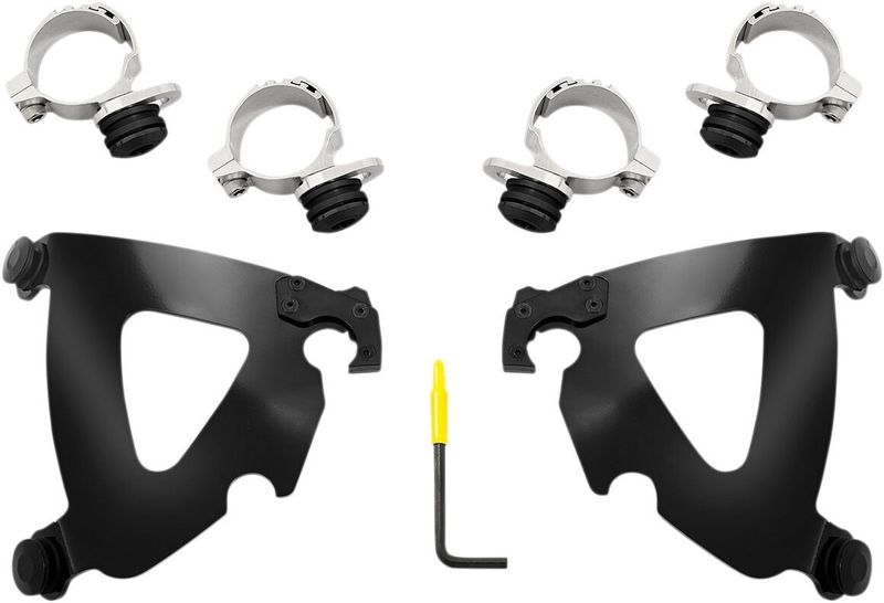 Monteringssats Memphis Shades Warrior Trigger-Lock röd svart Indian 15-24