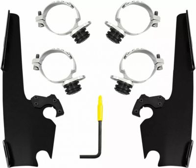 Monteringssats Memphis Shades Trigger-Lock svart Softail 18-20
