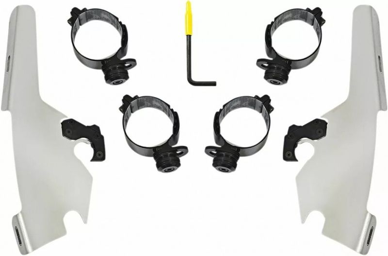Monteringssats Memphis Shades Trigger-Lock Softail 18-24 polerad