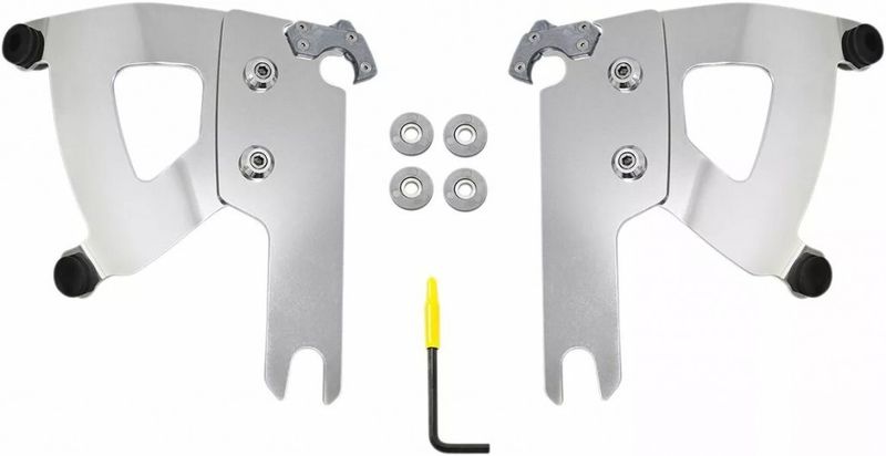 Monteringssats Memphis Shades Warrior Trigger-Lock Touring 94-22 röd polerad