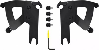Monteringssats Memphis Shades Warrior Trigger-Lock röd Touring 04-24