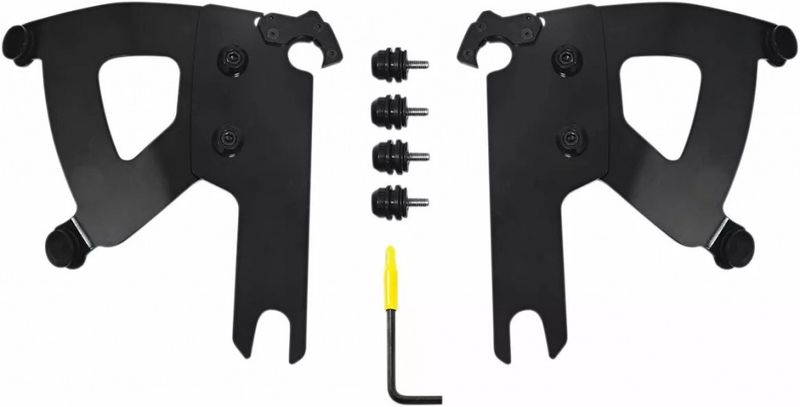 Monteringssats Memphis Shades Warrior Trigger-Lock röd Touring 04-24