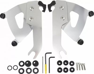 Monteringssats Memphis Shades Warrior Trigger-Lock Softail 18-21 röd polerad