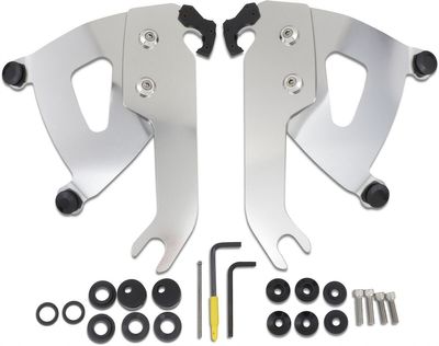 Monteringssats Memphis Shades Warrior Trigger-Lock Softail 18-21 röd polerad