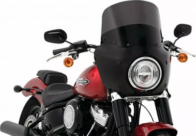 Monteringssats Memphis Shades Warrior Trigger-Lock Softail 18-21 röd/svart