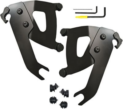 Monteringssats Memphis Shades Warrior Trigger-Lock Softail 18-21 röd/svart