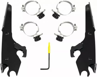 Monteringssats Memphis Shades Trigger-Lock Sportster 10-22 svart