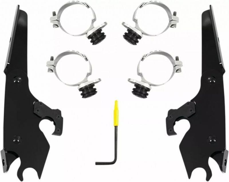 Monteringssats Memphis Shades Trigger-Lock Sportster 10-22 svart