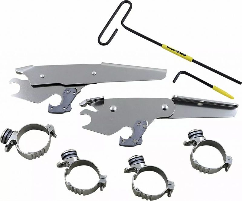 Monteringssats Memphis Shades Trigger-Lock Sportster 10-22 polerad