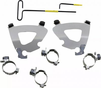 Monteringssats Memphis Shades Gauntlet Trigger-Lock Sportster 16-22 polerad