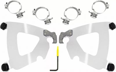 Monteringssats Memphis Shades Warrior Trigger-Lock röd Sportster 16-22 MEB2059