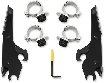Monteringssats Memphis Shades Trigger-Lock svart Indian 15-24