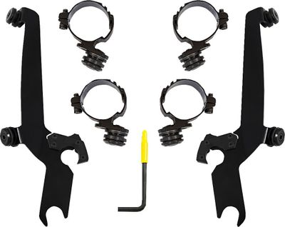 Monteringssats Memphis Shades El Paso Sportshield Trigger rostfri svart