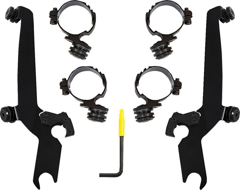 Monteringssats Memphis Shades El Paso Sportshield Trigger rostfri svart