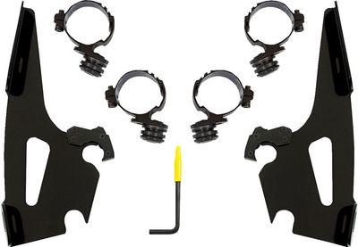 Monteringssats batwingkåpa Memphis Shades Trigger-Lock svart Honda Rebel / Rebel DCT 21-24