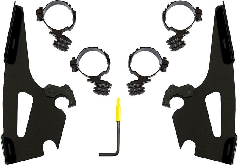 Monteringssats batwingkåpa Memphis Shades Trigger-Lock svart Honda Rebel / Rebel DCT 21-24