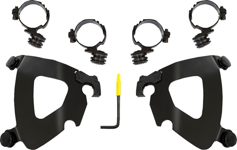 Monteringssats Memphis Shades Gauntlet Trigger-Lock svart Honda Rebel / Rebel DCT 21-24