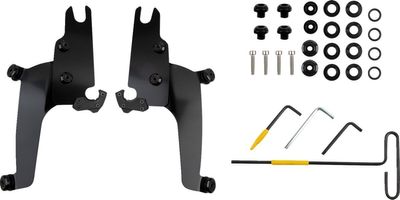 Monteringssats Memphis Shades Sportshield Trigger-Lock rostfri svart MEB2070