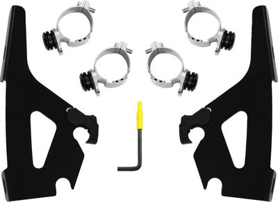 Monteringssats Memphis Shades Trigger-Lock svart Indian Dark Horse / CHIEF 111 ABS 22-24