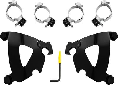 Monteringssats Memphis Shades Warrior Trigger-Lock röd svart