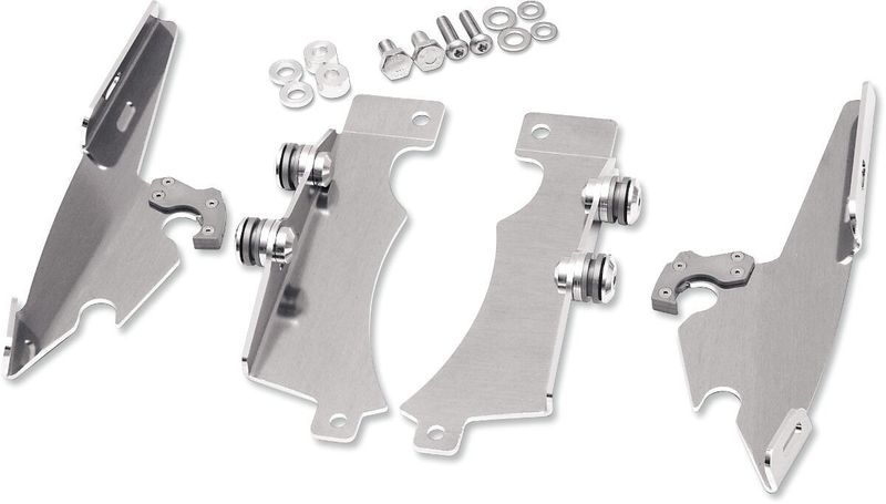 Monteringssats Memphis Shades Trigger-Lock polerad Yamaha 07-15