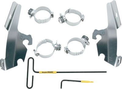 Monteringssats Memphis Shades Trigger-Lock polerad Honda 97-08