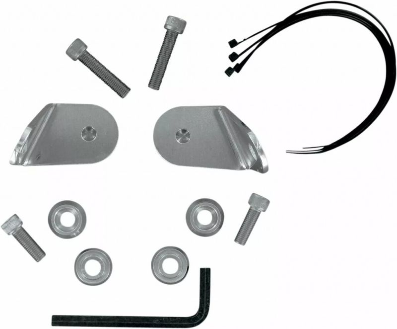 Monteringssats flytt av blinkers Memphis Shades utan ljusramp Softail 86-17