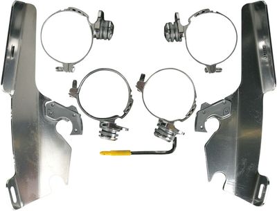 Monteringssats Memphis Shades Trigger-Lock Fats/slim Cov polerad Honda 02-08