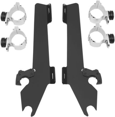 Monteringssats Memphis Shades Trigger-Lock svart Honda VTX 1300 C 04-09
