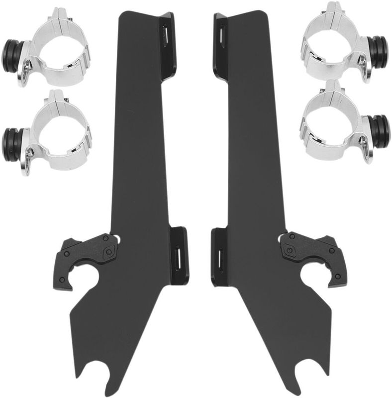 Monteringssats Memphis Shades Trigger-Lock svart Honda VTX 1300 C 04-09