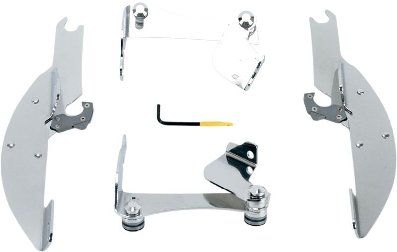 Monteringssats Memphis Shades Trigger-Lock Honda VTX 1300 R / VTX 1300 S 03-09 polerad