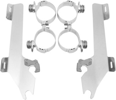 Monteringssats Memphis Shades Trigger-Lock Batwing-fairing 18 Cov polerad Honda 02-08