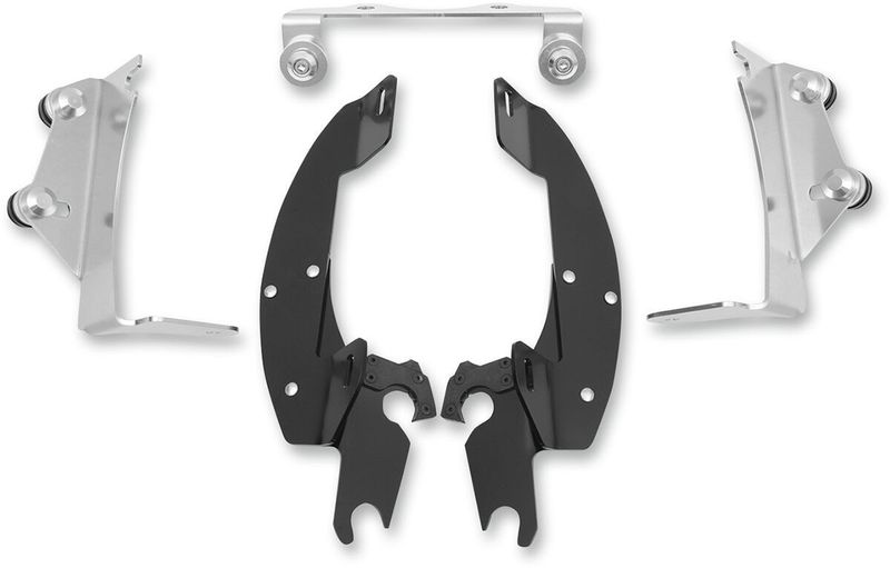 Monteringssats Memphis Shades Trigger-Lock svart Kawasaki 06-upp