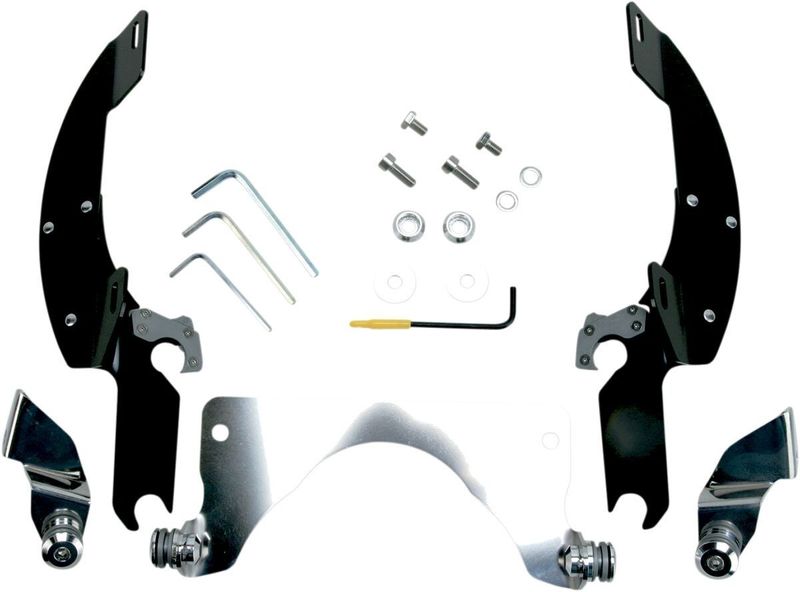 Monteringssats Memphis Shades Trigger-Lock C90/T Suzuki 05-09 svart