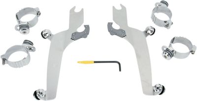 Monteringssats Memphis Shades Trigger-Lock Sportshield-vindruta polerad Honda Fury