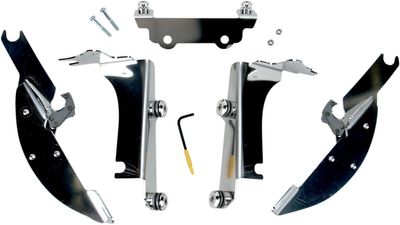 Monteringssats Memphis Shades Trigger-Lock polerad Kawasaki 96-06